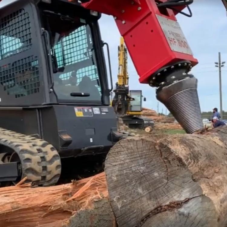 Replaceable Log Splitter Drill Bit